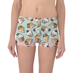 Cupcakes Cake Pie Pattern Reversible Boyleg Bikini Bottoms by Ndabl3x