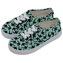 Orca Killer Whale Fish Kids  Classic Low Top Sneakers by Ndabl3x