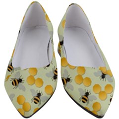 Honey Bee Bees Pattern Women s Block Heels  by Ndabl3x