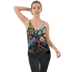 Tree Colourful Chiffon Cami by Ndabl3x