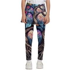 Tree Colourful Kids  Skirted Pants by Ndabl3x
