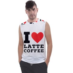 I Love Latte Coffee Men s Regular Tank Top by ilovewhateva
