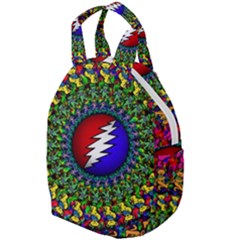 Grateful Dead Pattern Travel Backpack by Wav3s