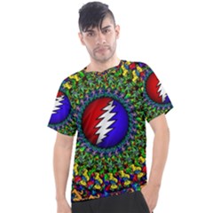 Grateful Dead Pattern Men s Sport Top by Wav3s