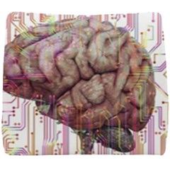 Brain Think Neurons Circuit Seat Cushion by Wav3s