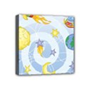 Science Fiction Outer Space Mini Canvas 4  x 4  (Stretched) View1