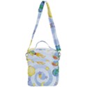 Science Fiction Outer Space Crossbody Day Bag View3