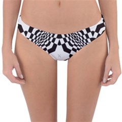 Tile Repeating Pattern Texture Reversible Hipster Bikini Bottoms by Ndabl3x