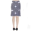 Tile Repeating Pattern Texture Short Mermaid Skirt View2