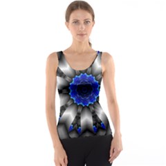 Kaleidoscope Abstract Round Tank Top by Ndabl3x