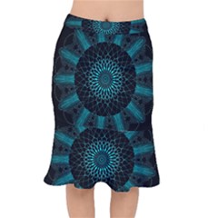 Ornament District Turquoise Short Mermaid Skirt by Ndabl3x