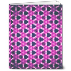 Digital Art Artwork Abstract 8  X 10  Softcover Notebook by Ndabl3x