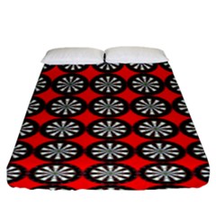 Dart Board Target Game Fitted Sheet (king Size) by Ndabl3x
