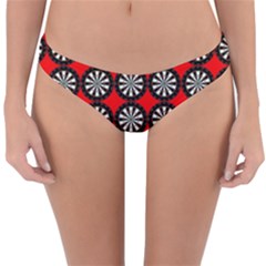 Dart Board Target Game Reversible Hipster Bikini Bottoms by Ndabl3x