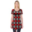 Dart Board Target Game Short Sleeve Tunic  View1