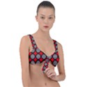 Dart Board Target Game Front Tie Bikini Top View1