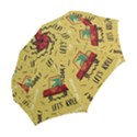 Childish-seamless-pattern-with-dino-driver Folding Umbrellas View2