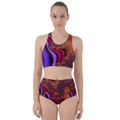 Colorful Piece Abstract Racer Back Bikini Set by Vaneshop