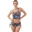Design Pattern Scarf Gradient Mini Tank Bikini Set View1