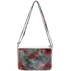 Design Pattern Scarf Gradient Double Gusset Crossbody Bag by Vaneshop