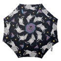 Space Cat Illustration Pattern Astronaut Hook Handle Umbrellas (Medium) View1