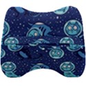 Cat Spacesuit Space Suit Astronaut Pattern Velour Head Support Cushion View2