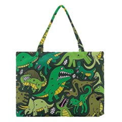 Dino Kawaii Medium Tote Bag by Wav3s