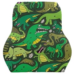 Dino Kawaii Car Seat Back Cushion  by Wav3s