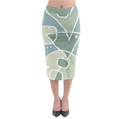 Mazipoodles In The Frame - Balanced Meal 31 Midi Pencil Skirt by Mazipoodles