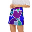 Mazipoodles In The Frame - Balanced Meal 2 Mini Front Wrap Skirt View2