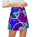 Mazipoodles In The Frame - Balanced Meal 2 Mini Front Wrap Skirt View3