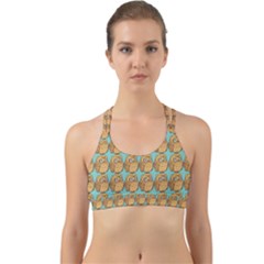 Owl Bird Pattern Back Web Sports Bra by Vaneshop