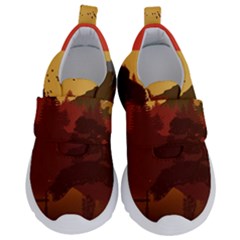 Japan Art Illustration Kids  Velcro No Lace Shoes by Grandong