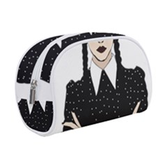 Wednesday Addams Make Up Case (small) by Fundigitalart234