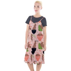 Japanese Street Food Soba Noodle In Bowl Camis Fishtail Dress by Cowasu