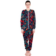 Japanese Graffiti Onepiece Jumpsuit (ladies) by Cowasu