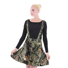 Realtree Camo Seamless Pattern Suspender Skater Skirt by Cowasu