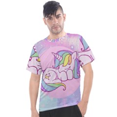 Unicorn Stitch Men s Sport Top by Bangk1t