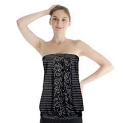 Kitty Cat Art Division Strapless Top by Bangk1t