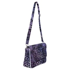 Hamsa Hand Shoulder Bag With Back Zipper by Bangk1t