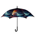 Tree Planet Moon Hook Handle Umbrellas (Large) View3