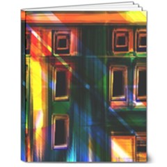 Architecture City Homes Window 8  X 10  Softcover Notebook by Amaryn4rt
