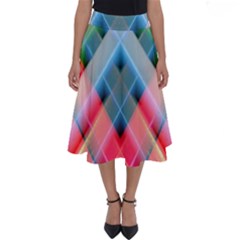 Graphics Colorful Colors Wallpaper Graphic Design Perfect Length Midi Skirt by Amaryn4rt