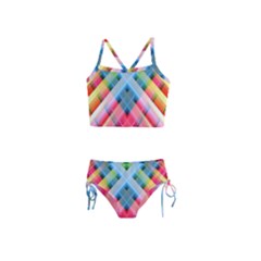 Graphics Colorful Colors Wallpaper Graphic Design Girls  Tankini Swimsuit by Amaryn4rt