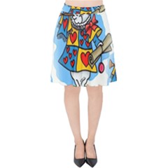 Seamless Repeating Tiling Tileable Velvet High Waist Skirt by Amaryn4rt