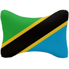 Flag Of Tanzania Seat Head Rest Cushion by Amaryn4rt