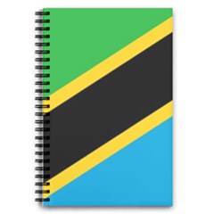 Flag Of Tanzania 5 5  X 8 5  Notebook by Amaryn4rt