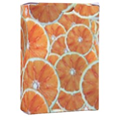 Oranges Background Texture Pattern Playing Cards Single Design (rectangle) With Custom Box by Simbadda