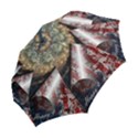 Independence Day Background Abstract Grunge American Flag Folding Umbrellas View2