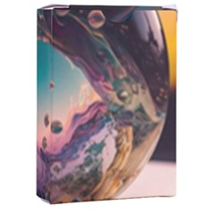 Crystal Ball Glass Sphere Lens Ball Playing Cards Single Design (rectangle) With Custom Box by Vaneshop